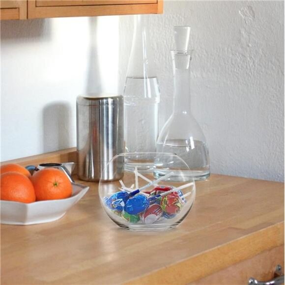 CYS EXCEL Bubble Vase (H-4.5" W-5.5", Approx. 1/4 Gal.) | Multiple Size Choices - Picture 5 of 6